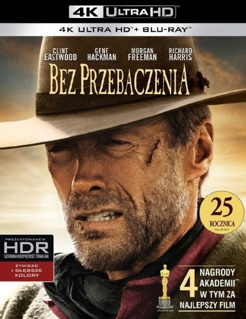 Bez Przebaczenia / Unforgiven (1992) MULTi.2160p.UHD.BluRay.Remux.HDR.HEVC.DTS-HD.MA.5.1-fHD / POLSKI LEKTOR i NAPISY