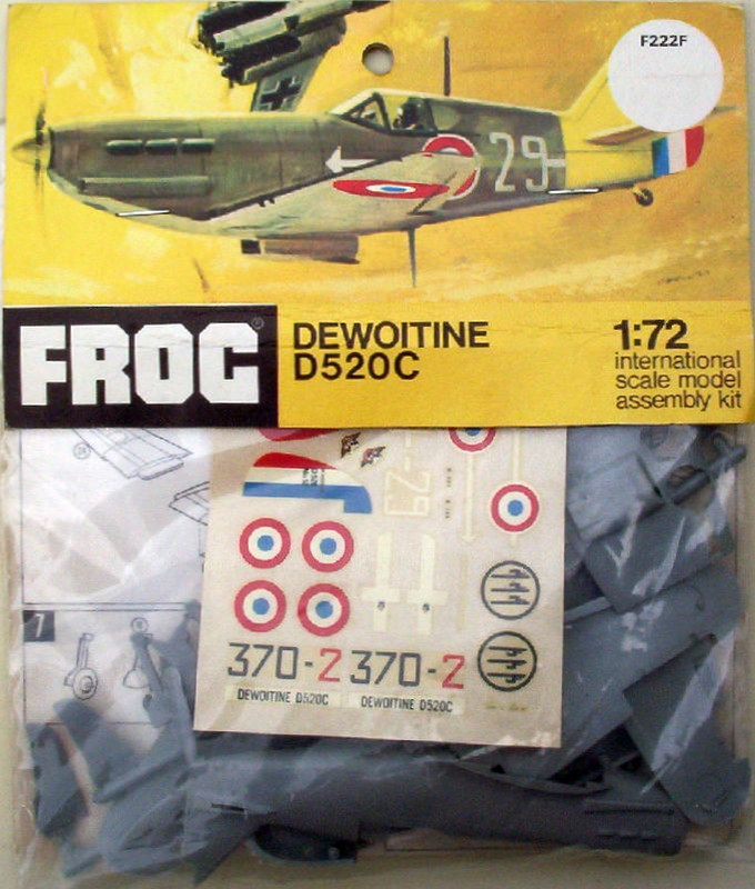 Frog 72 Dewoitine D520C