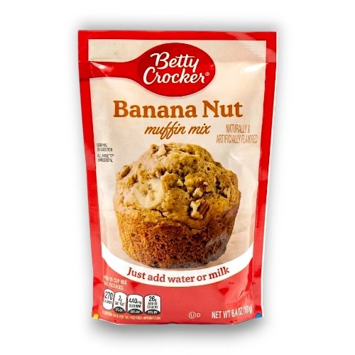Betty Crocker Muffin Mix Banana Nut 181. Gr