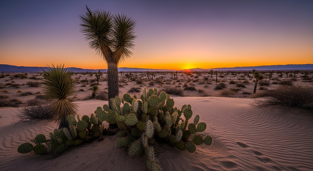 Vegetation is Disappearing Across the Mojave Desert