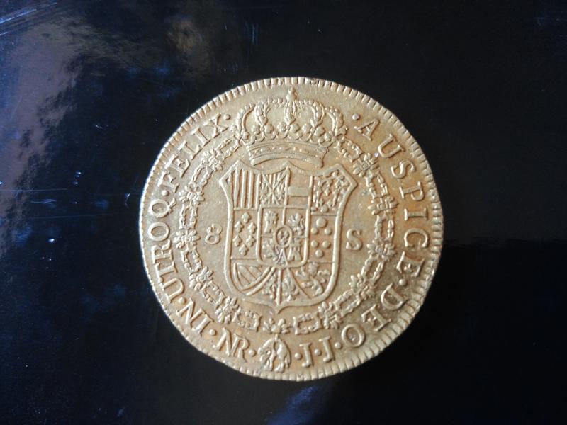 8 escudos de Carlos IV  3