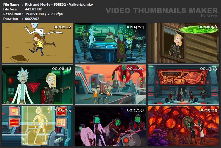 Rick and Morty S08E02 Valkyrick mkv