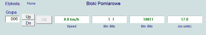 BDG tempomat ON i stop
