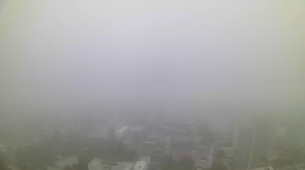 Campo Grande nesta manhã de terça-feira