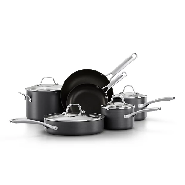 Get the Calphalon 10-Piece Cookware Set for only 4.94 with Kohl’s Cash at Kohl’s Get the Calphalon 10-Piece Cookware Set for only 4.94 with Kohl’s Cash at Kohl’s