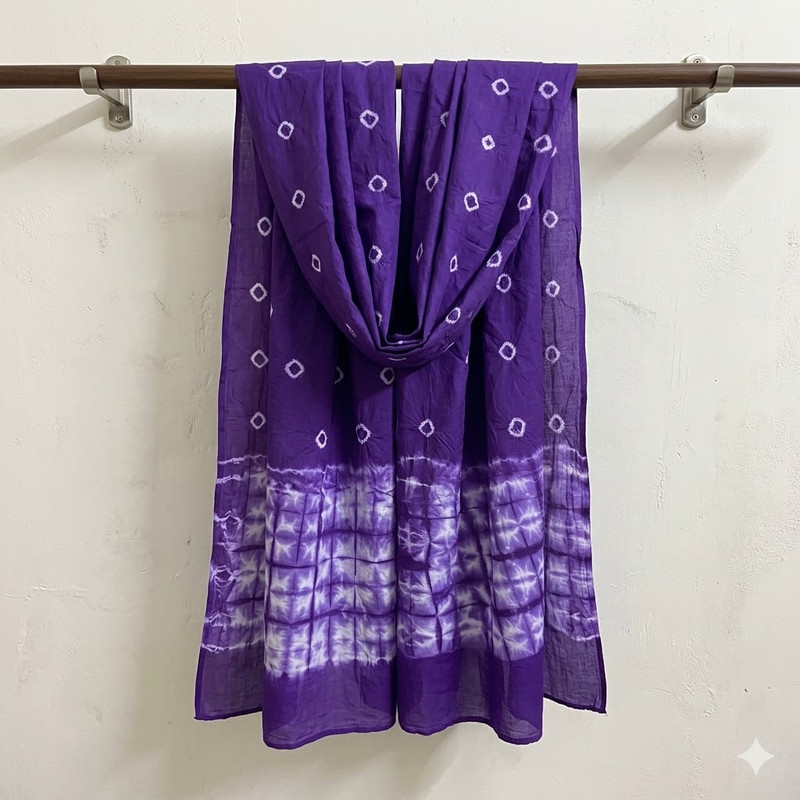 Tie & Dye Art on Stole DIY Kit 