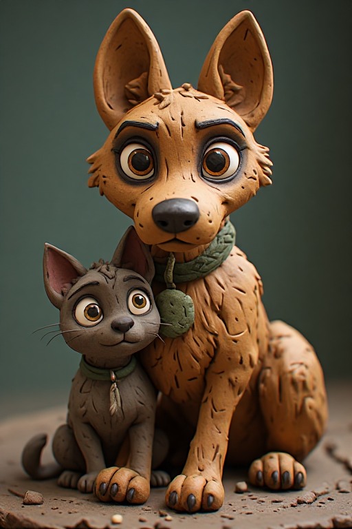 Diana-and-the-Hound-claymation-(3)