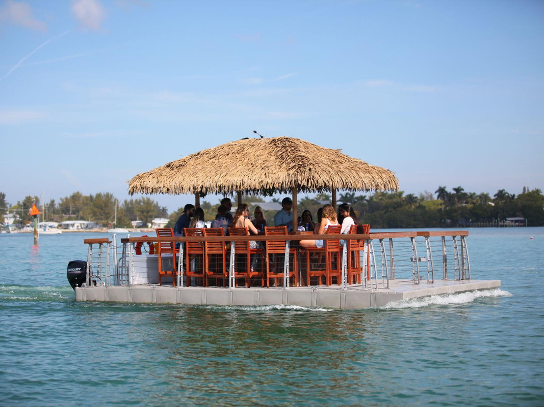 Floating Tiki Bar
