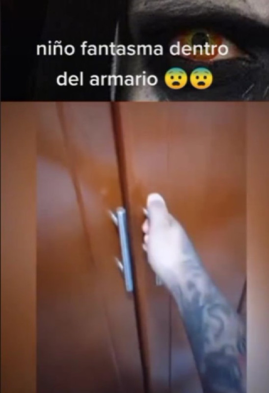 Fantasma del closet se hace viral