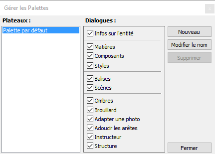  [ SKETCHUP généralité ] Le gestionnaire des calque ne s'affiche pas PALETTE-PAR-DEFAUT