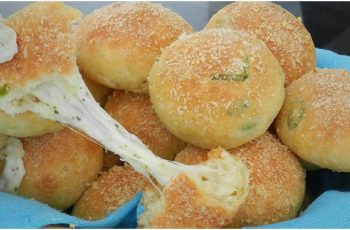 Knoblauch Mozzarella Brötchen Knoblauch Mozzarella Brötchen