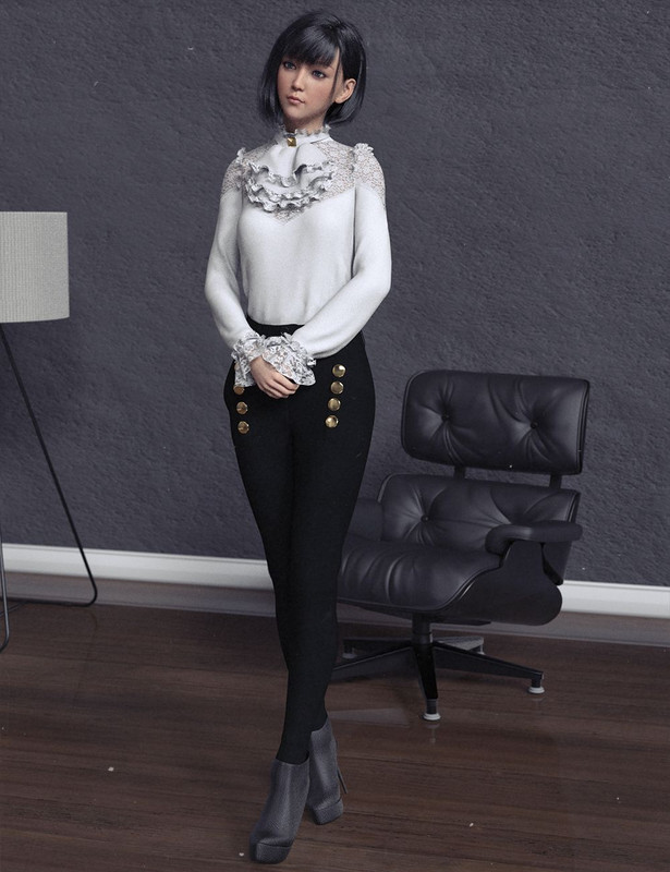 dForce Kaoru Outfit for Genesis 8 Females dForce Kaoru Outfit for Genesis 8 Females