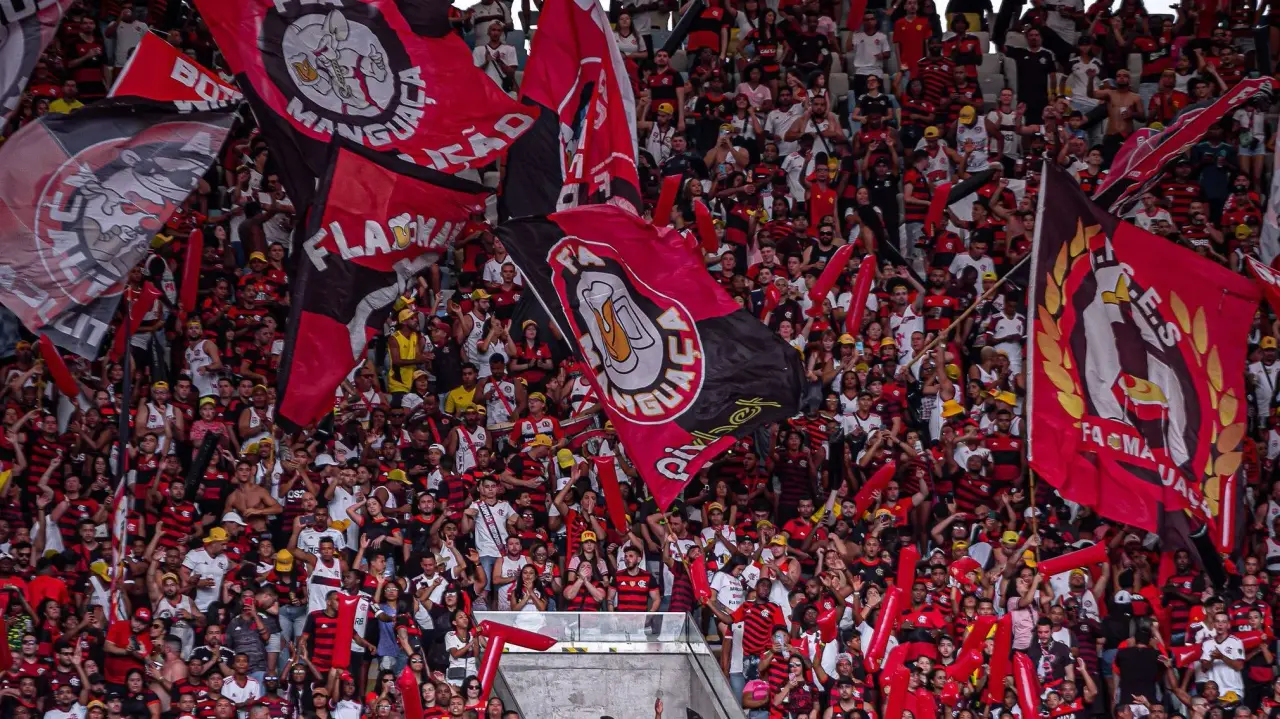 Festa da torcida do Flamengo