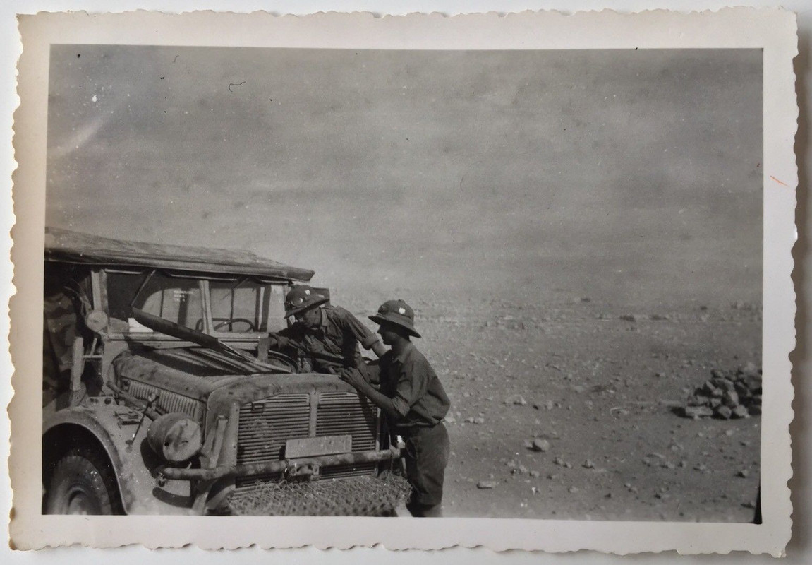 DAK LIBYEN, AFRIKAKORPS, INFANTERIE REGIMENT 115, KÜBEL REPERATU