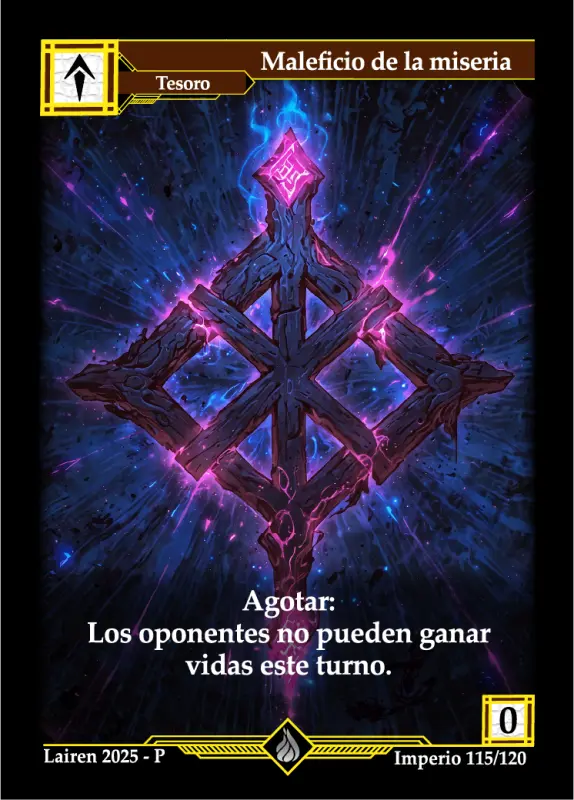 MALEFICIO DE LA MISERIA