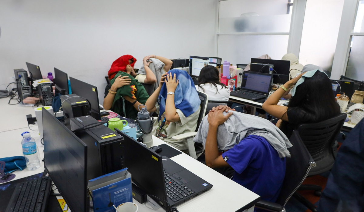 Heboh! Perusahaan Scam di Kamboja Digerebek dan Dibongkar Paksa!