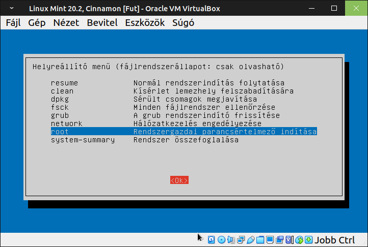 GRUB Recovery - Hibajavítás (sudo) _03