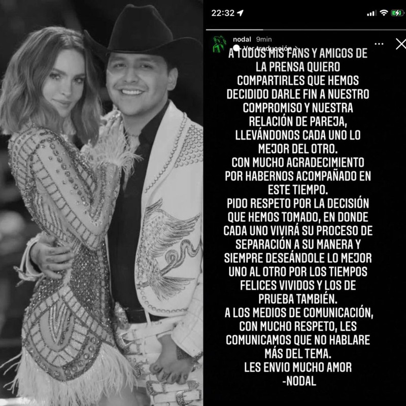 Familia de Nodal podría demandar a Belinda por abuso de confianza y robo