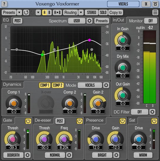 Voxengo Voxformer 2.15 Voxengo Voxformer 2.15