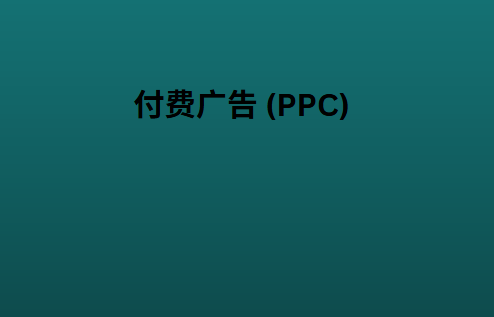 付费广告 (PPC)