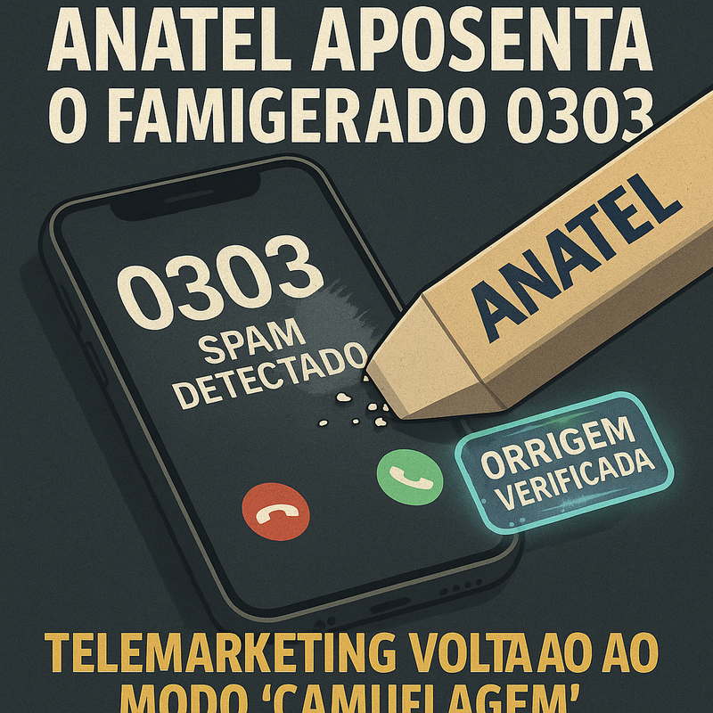 Anatel aposenta o famigerado 0303: Telemarketing volta ao modo “camuflagem”