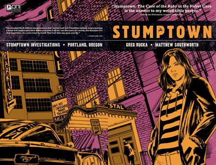 Stumptown v02 - The Case of the Baby in the Velvet Case (2013)