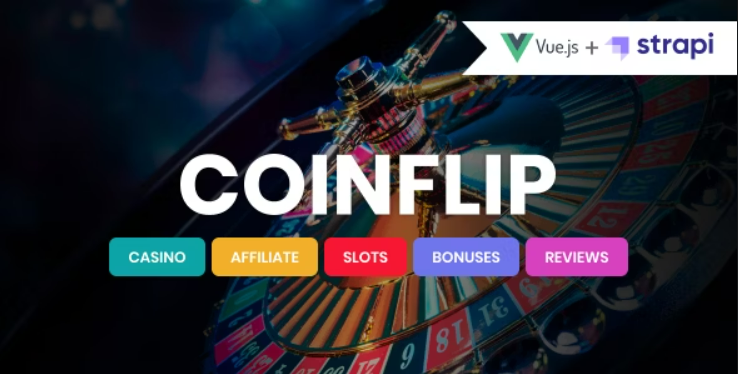 Coinflip – VueJS Strapi Casino Affiliate & Gambling Template