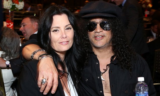 Slash and girlfriend Meegan Hodges