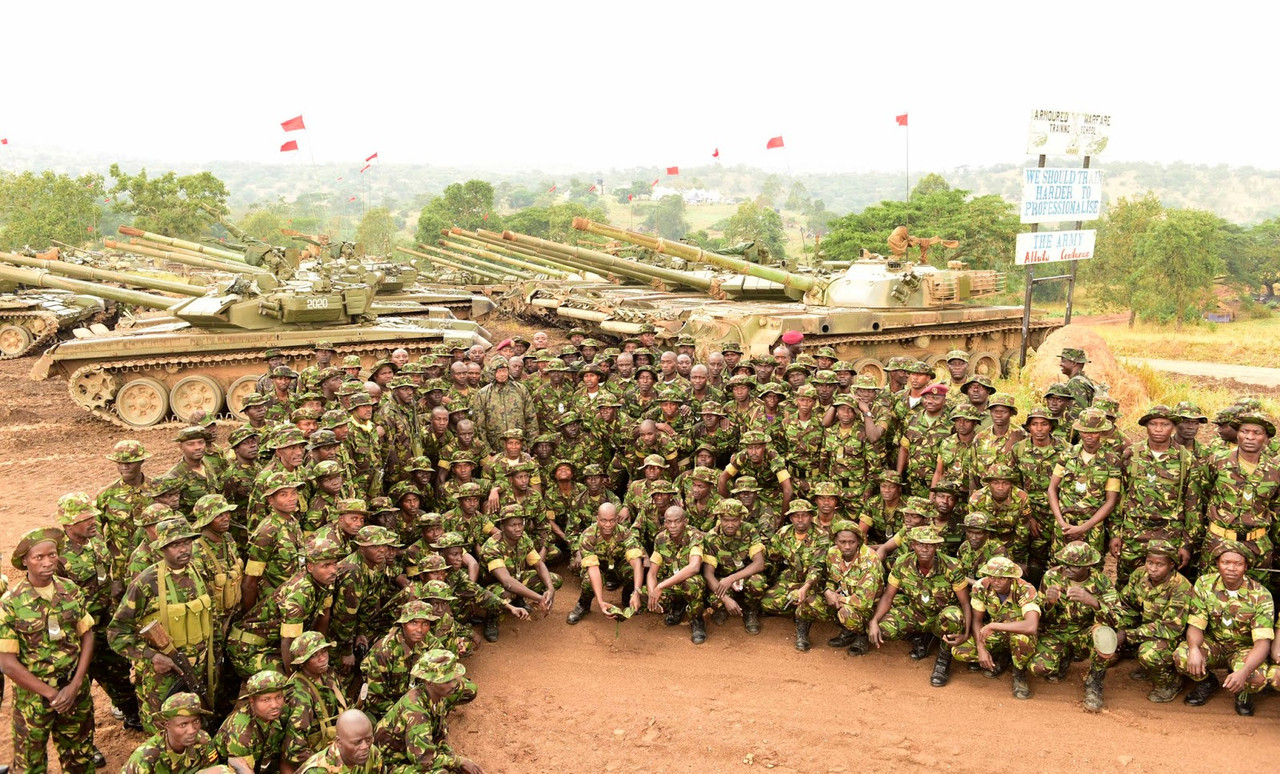 T-90S T-72B Type 85-IIM Kalam Armor School Uganda-1
