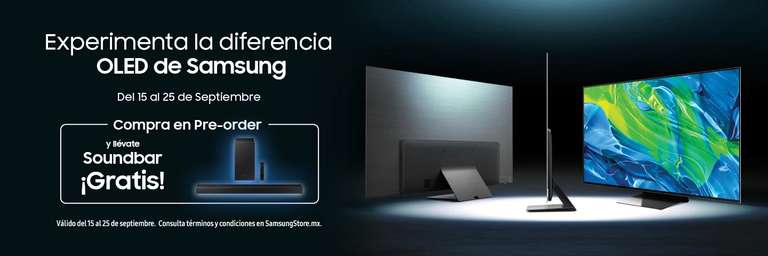 Samsung Store: Preventa Pantallas Samsung S95 OLED 4K Smart TV 
