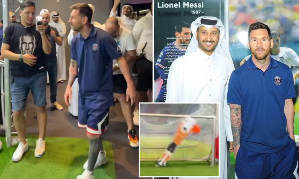 Un portiere robot para un rigore di Messi in Qatar