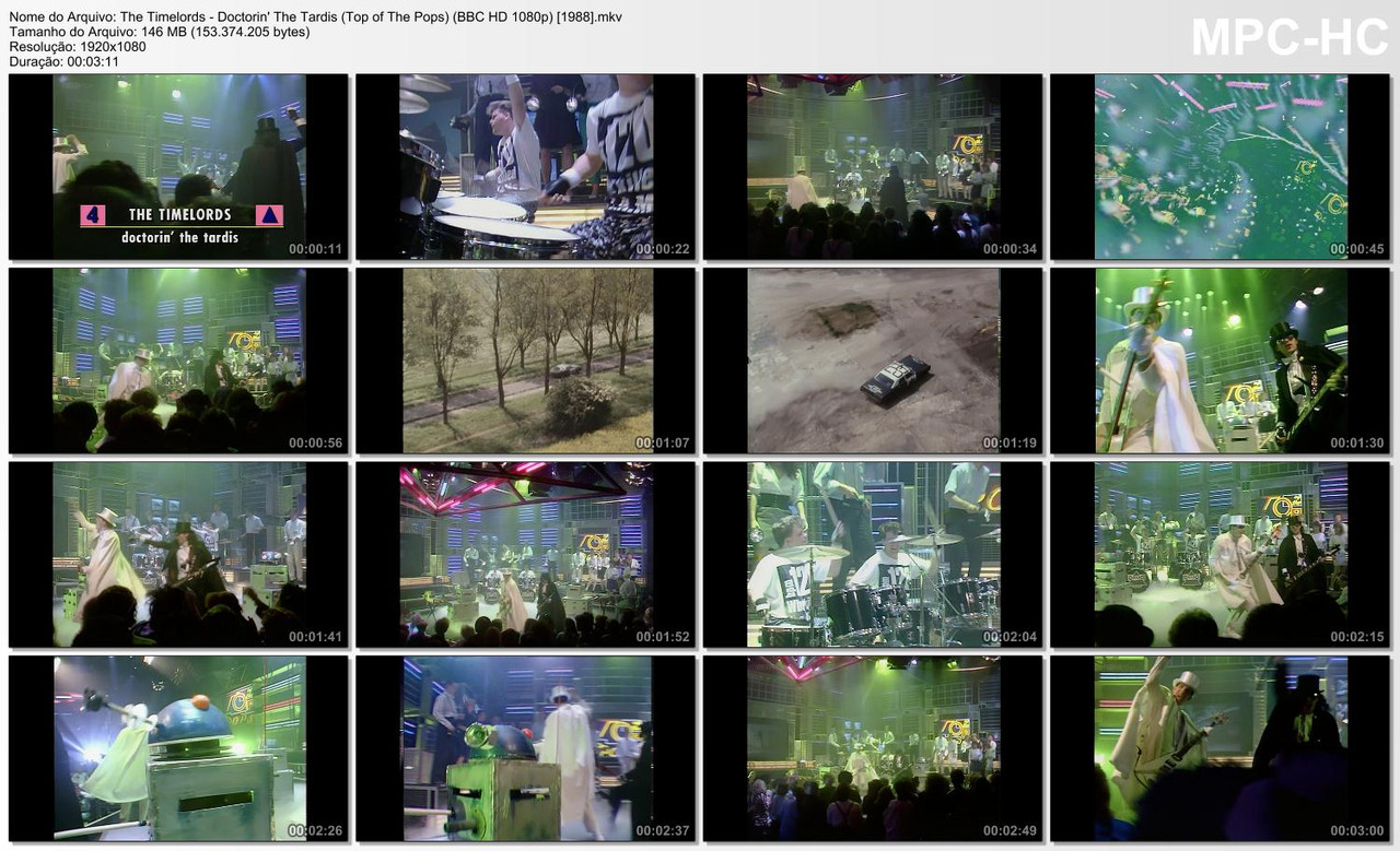 The Timelords - Doctorin' The Tardis (Top of The Pops) (BBC HD 1080p) [09.06.1988]