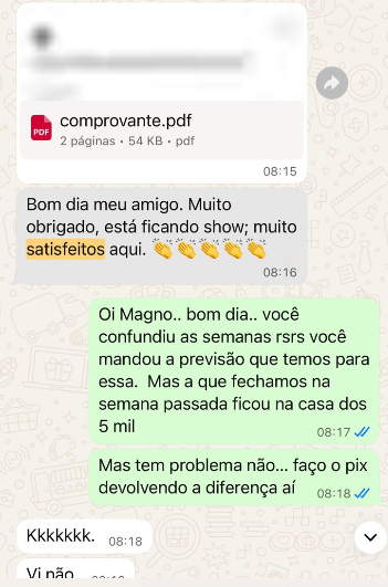 Depoimento de cliente 4
