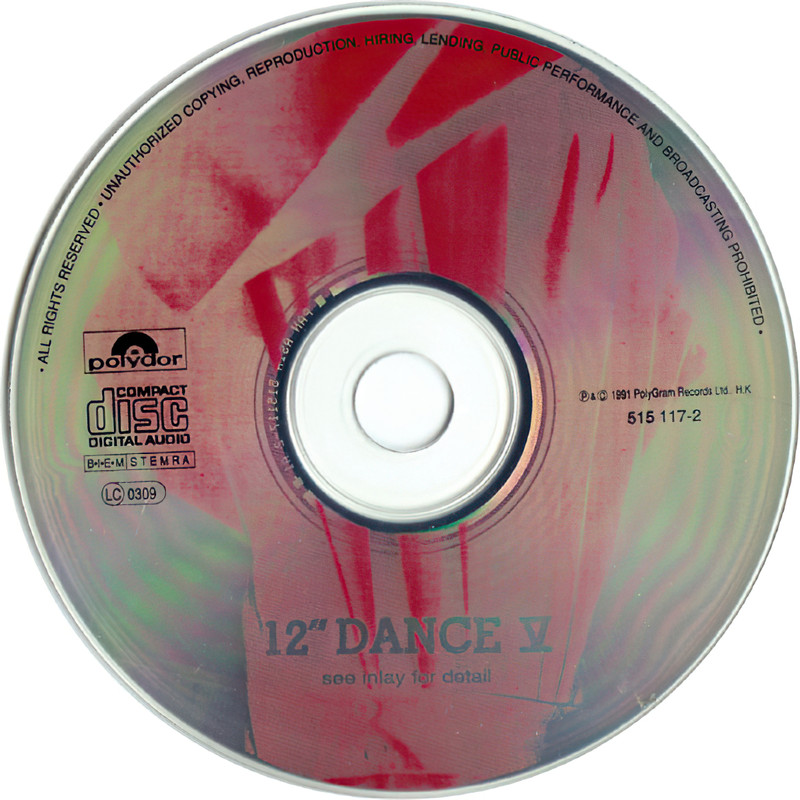 06/03/2024 - Various – 12 Dance V (CD, Compilation)(Polydor – 515 117-2)  1991  (Flac) Cd