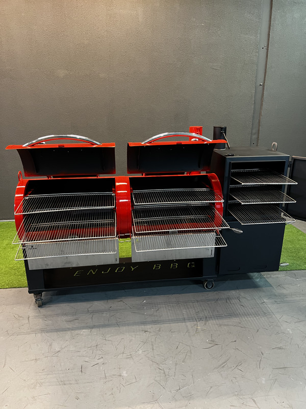 Pit Smoker 24 Cavalete imagem 4