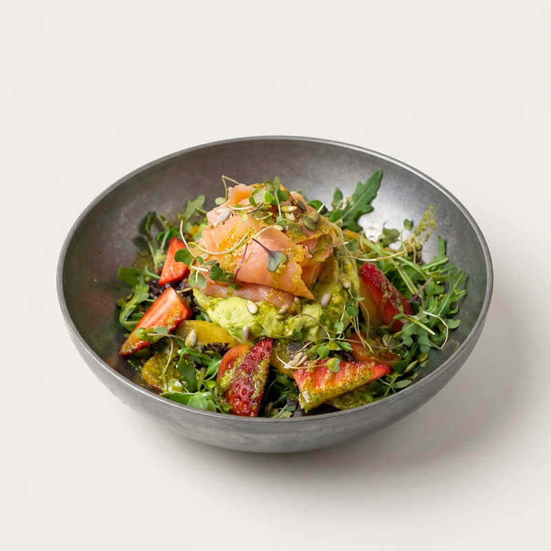 Longevity Bowl Salmón Ahumado