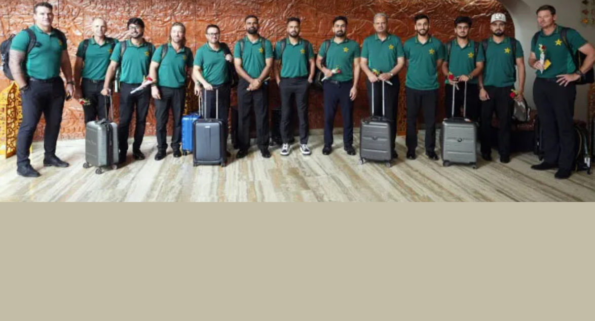Pakistan white-ball squad arrives in Bangladesh for a three-match T20I series