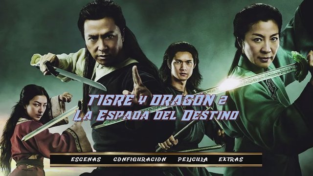 1 - Tigre y Dragón 2, La Espada del Destino [DVD9 Custom][Pal][Cast/Ing/Chi][Sub:Varios][Acción][2016]