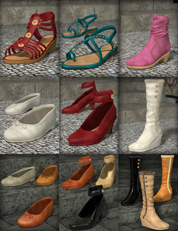 Patchwork Shoes