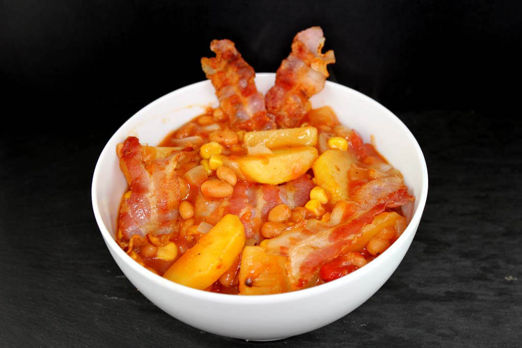 Baked Beans nach Cowboy-Art