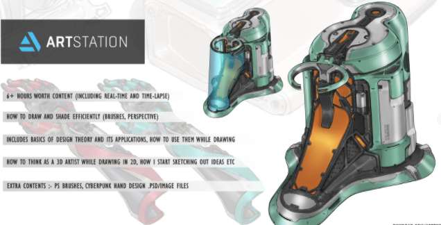 Hardsurface Designing in 2D Photoshop Hardsurface Designing in 2D Photoshop