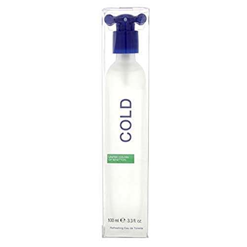 Amazon: Benetton Cold for Men Eau de Toilette Spray, 3.3 Ounce 
