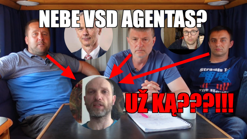 GILUS NUSIVYLIMAS – mane išbraukė iš VSD agentų...