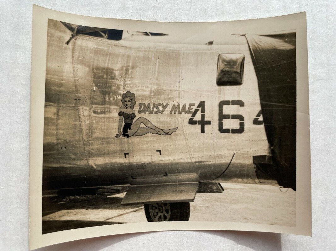 5 Original Photographs of WWII Airplane Nose Art (3)