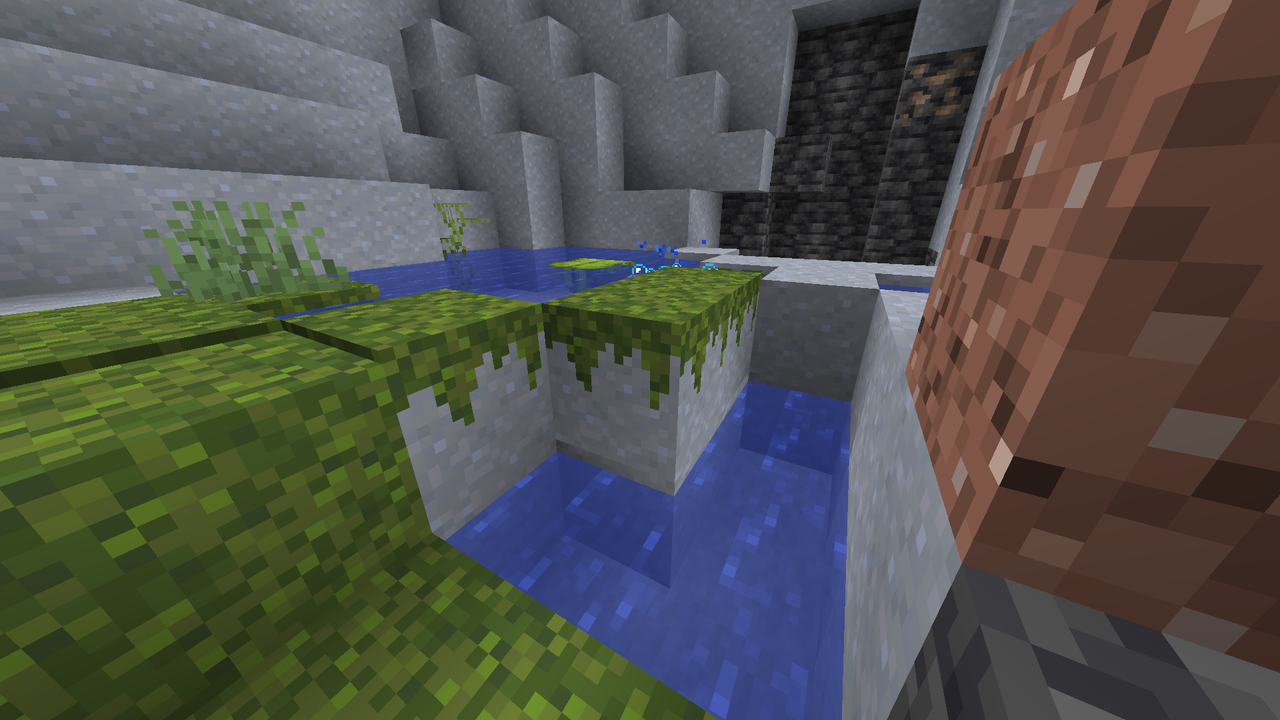 Better Moss Carpet Overhang