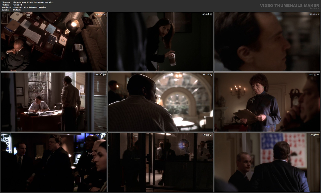 The West Wing S05E02 The Dogs of War.mkv