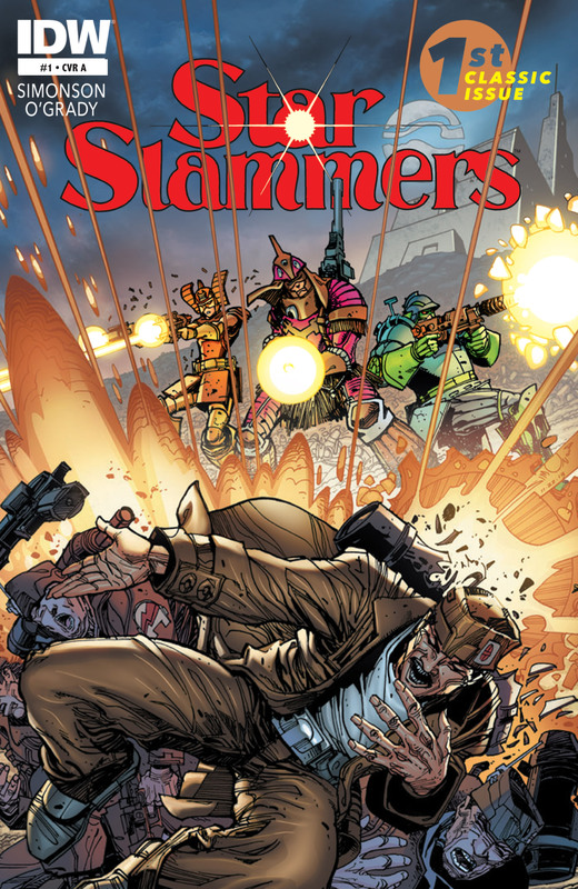 Star Slammers #1-8 (2014) Complete