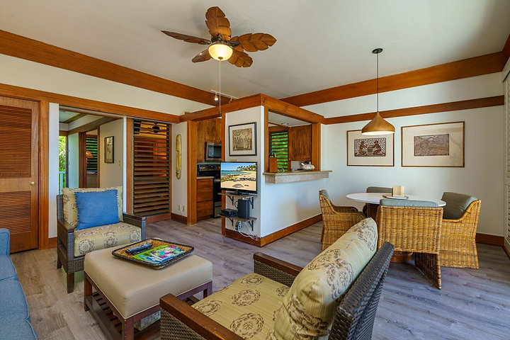 Poipu Condo Living Room