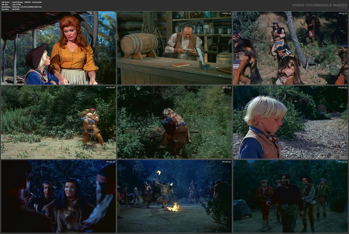 Daniel Boone - S03E04 - Grizzly.mkv