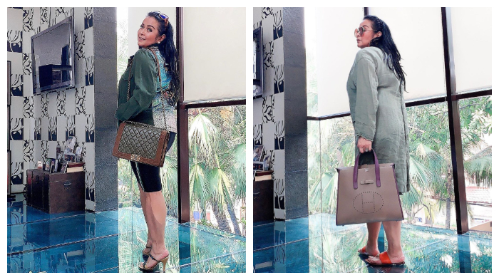 Rumah Jennifer Jill dilapisi kaca